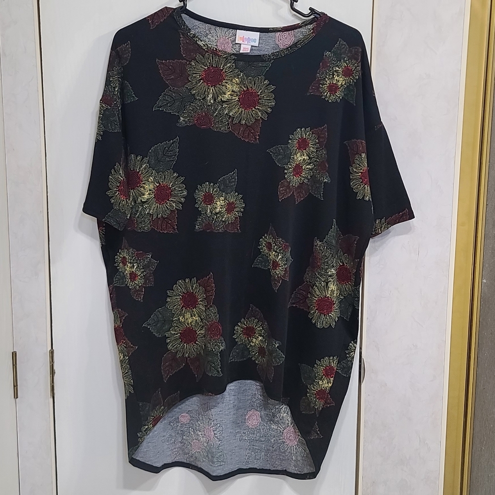 LuLaRoe Sunflower Women's Top XXS